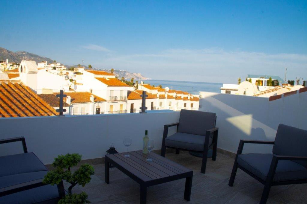 Villa Bajamar 13, vistas desde la azotea, wifi gratis Nerja Exterior foto